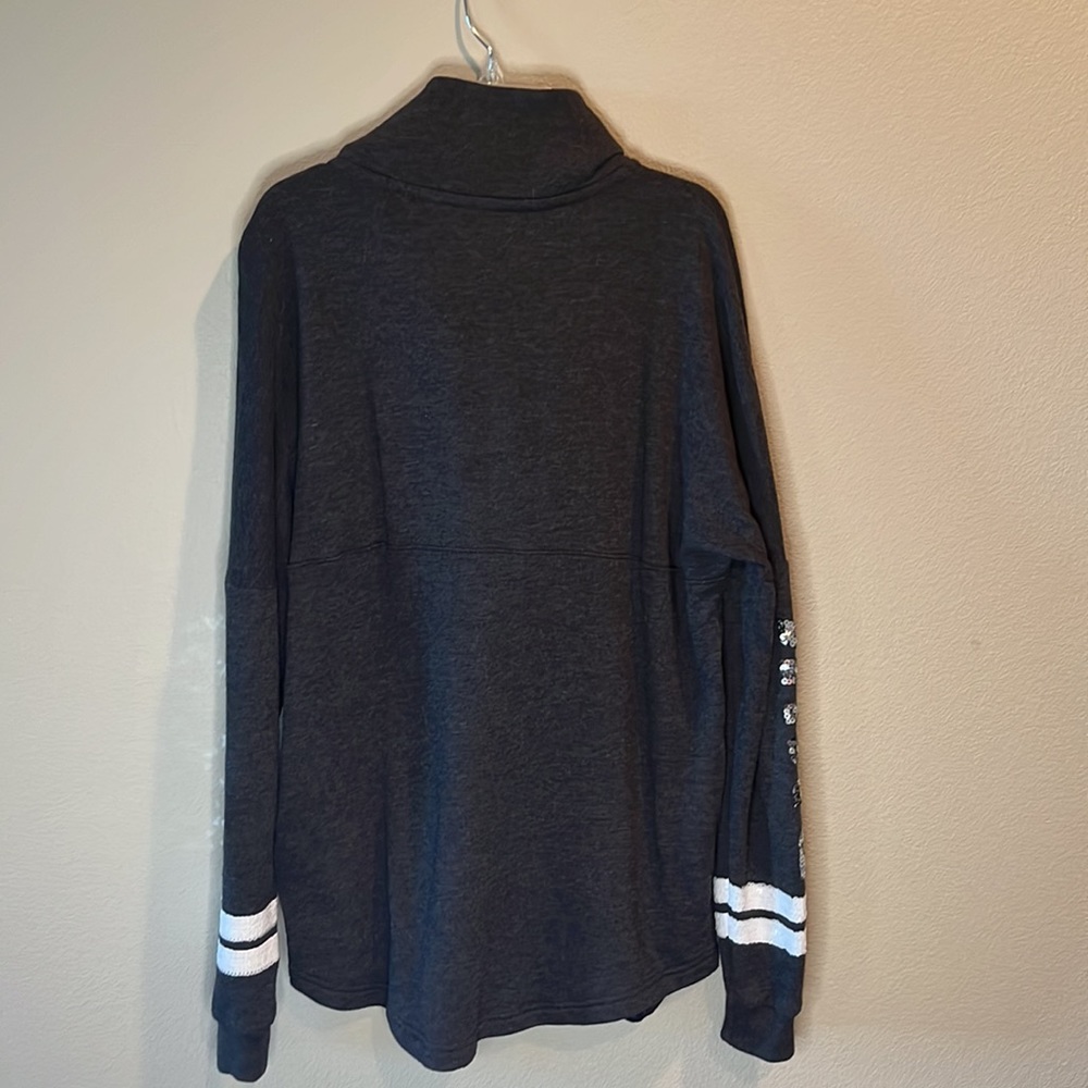 Pink Brand fleece pullover with snaps! - Picture 5 of 7